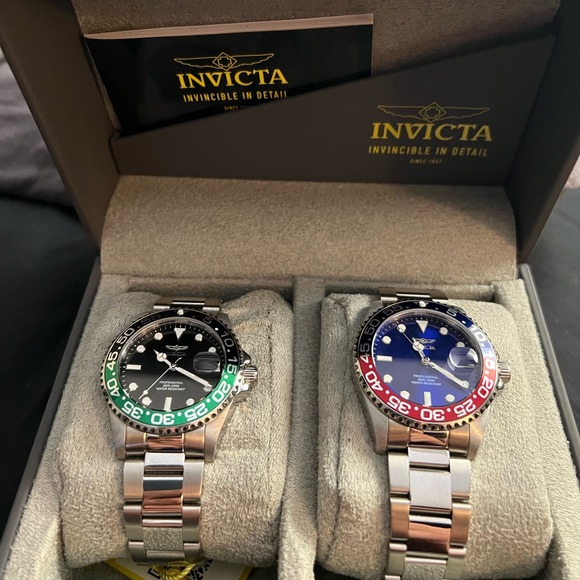 Invicta Pro Diver 38mm Set of 2 Watches 😍 NEW WITH TAGS ⭐️ - Picture 4 of 8